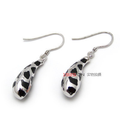 水滴銀耳環(huán)|韓國飾品批發(fā)|銀飾批發(fā)|銀飾品
